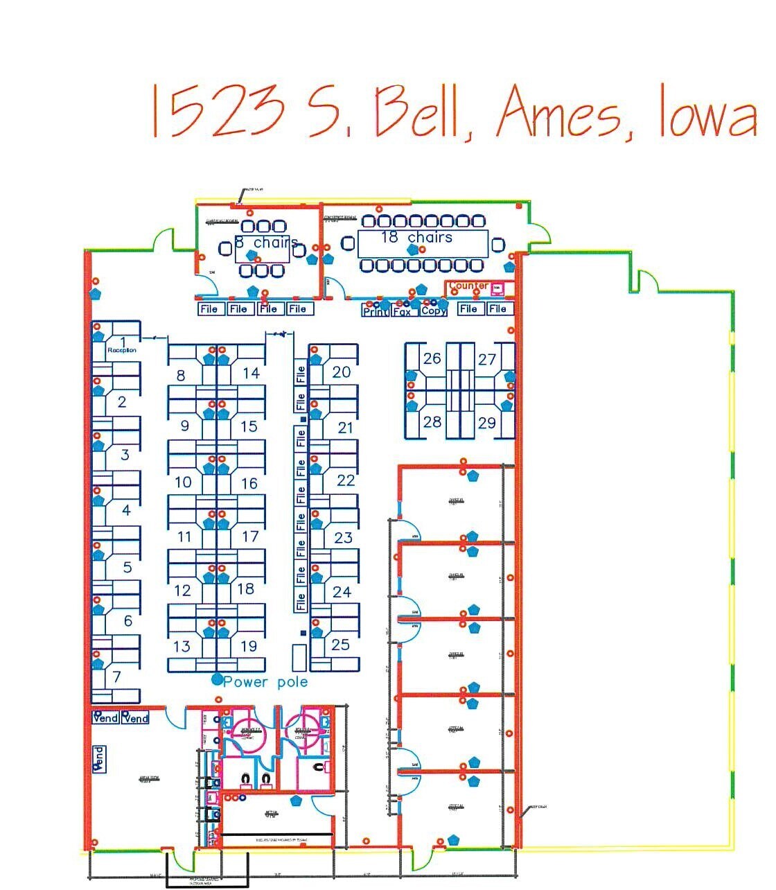 1523 S Bell Ave, Ames, IA à louer Plan d  tage- Image 1 de 1