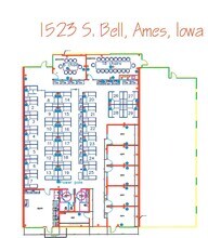 1523 S Bell Ave, Ames, IA à louer Plan d  tage- Image 1 de 1