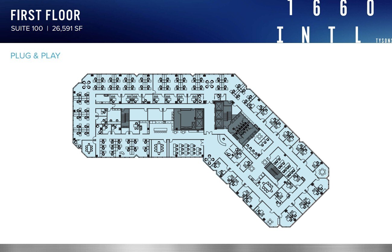 1660 International Dr, McLean, VA for lease Floor Plan- Image 1 of 1