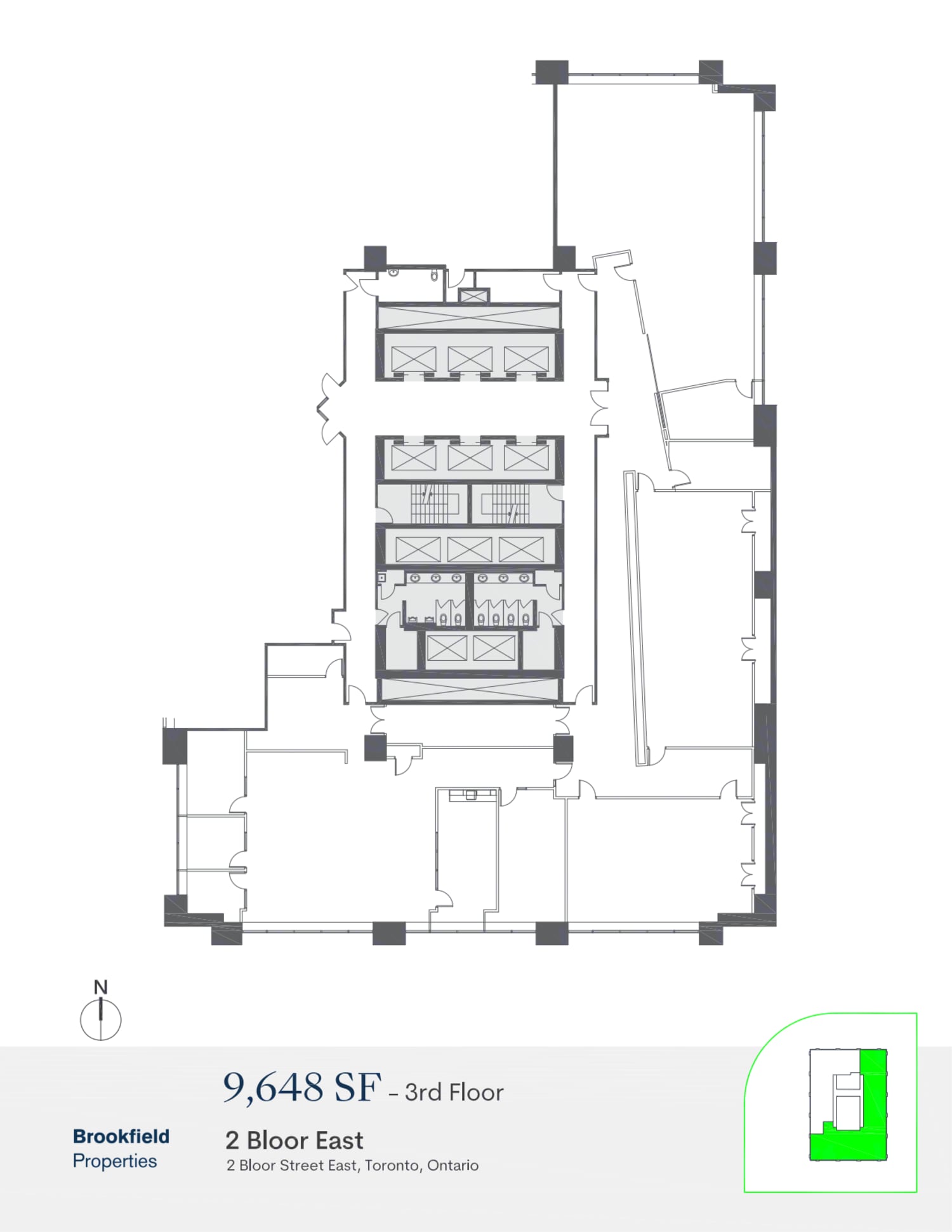 2 Bloor St E, Toronto, ON for lease Floor Plan- Image 1 of 1