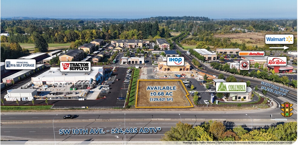 SW Scotton Way, Battleground, WA for lease - Aerial - Image 2 of 5
