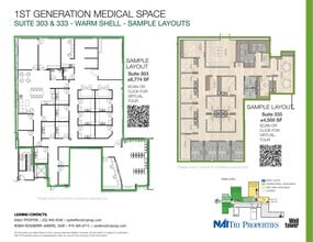 8300 Health Park, Raleigh, NC for lease Floor Plan- Image 1 of 1