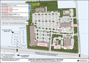 Cranbury Half Acre Rd, Jamesburg, NJ for lease Site Plan- Image 1 of 1