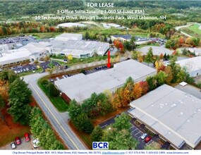 10 Technology Dr, West Lebanon, NH for lease Aerial- Image 1 of 4