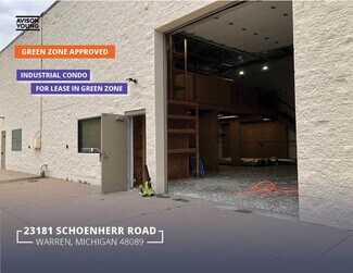 More details for 23177-23227 Schoenherr Rd, Warren, MI - Industrial for Lease