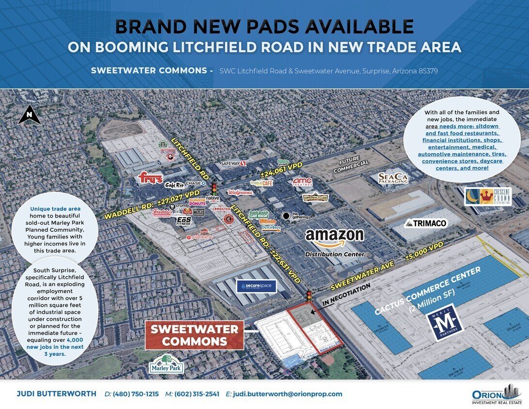 SWC Litchfield Rd & Sweetwater, Surprise, AZ à vendre Photo du bâtiment- Image 1 de 1