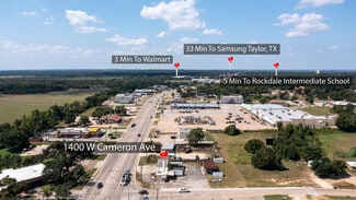 More details for 1400 W Cameron Ave, Rockdale, TX - Retail for Sale
