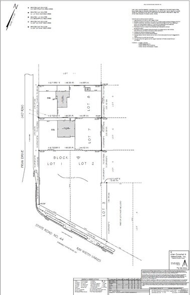 1959 State Route 44, New Smyrna Beach, FL à vendre - Plan cadastral - Image 2 de 2