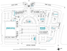 22361-22451 Antonio Pky, Rancho Santa Margarita, CA à louer Plan de site- Image 1 de 1