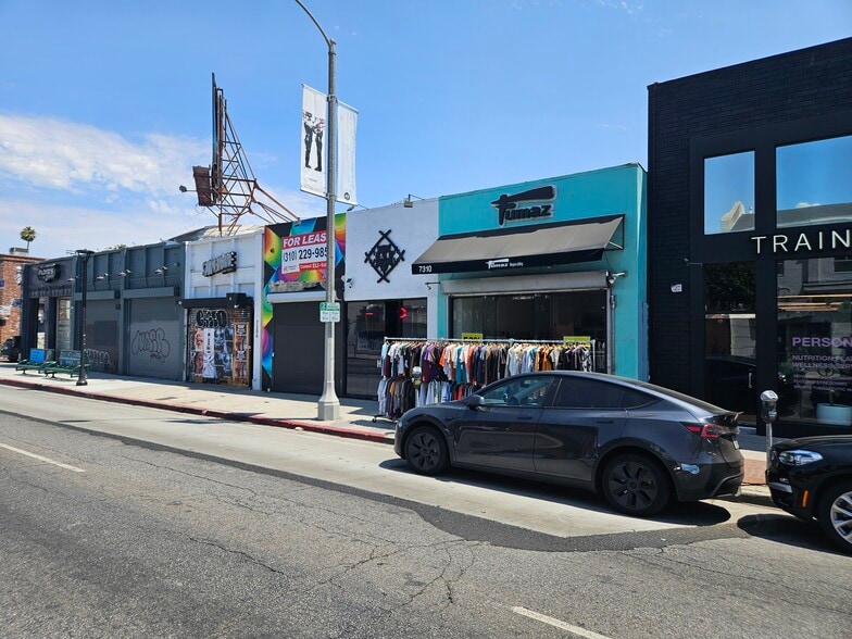 7308-7310 Melrose Ave, Los Angeles, CA for lease - Building Photo - Image 2 of 4