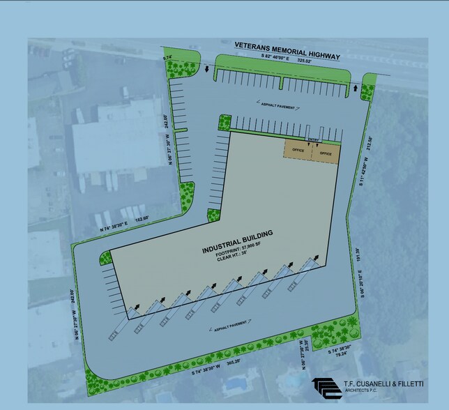 3040 Veterans Memorial Hwy, Bohemia, NY à louer - Plan de site - Image 2 de 8