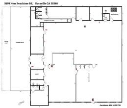 5999 New Peachtree Rd, Doraville, GA for lease Site Plan- Image 1 of 1
