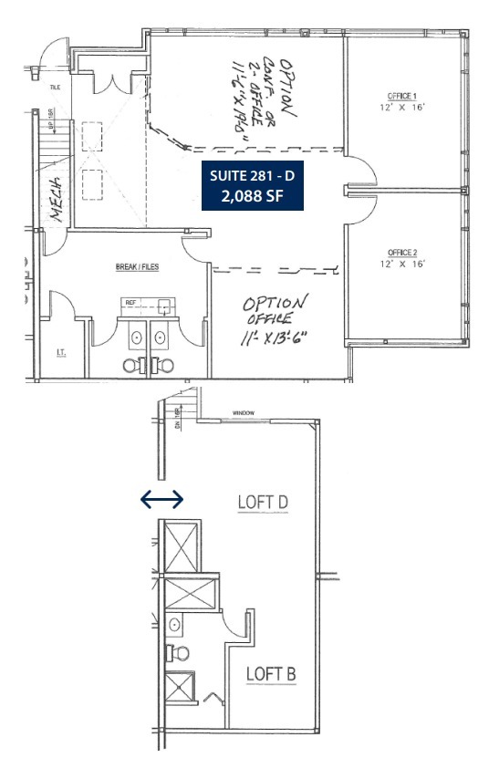 16W343 83rd St, Burr Ridge, IL for lease Floor Plan- Image 1 of 1