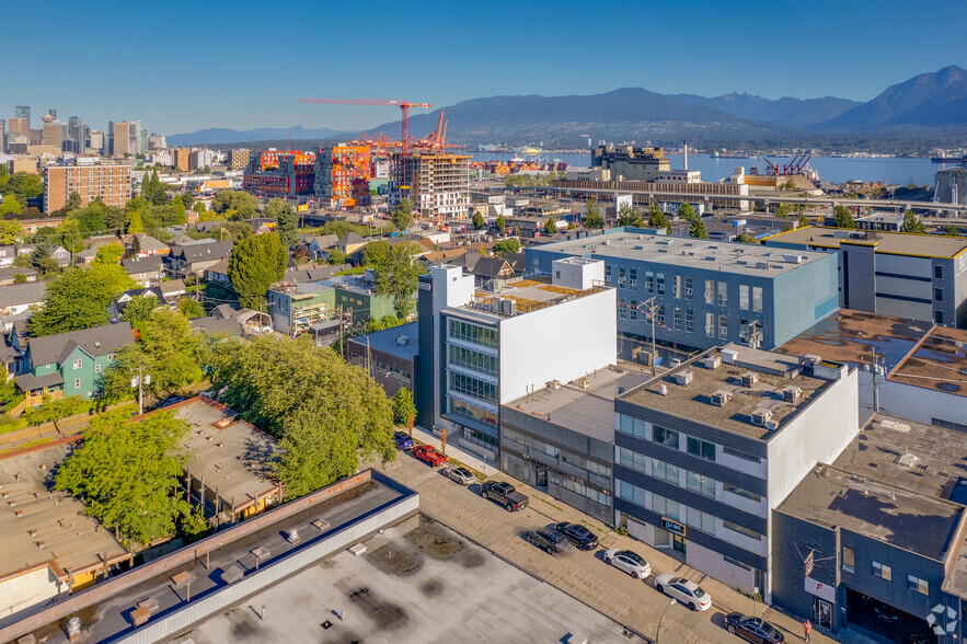 1215 Frances St, Vancouver, BC for lease - Aerial - Image 3 of 4