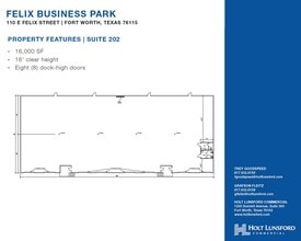 100 E Felix St, Fort Worth, TX for lease Floor Plan- Image 1 of 1