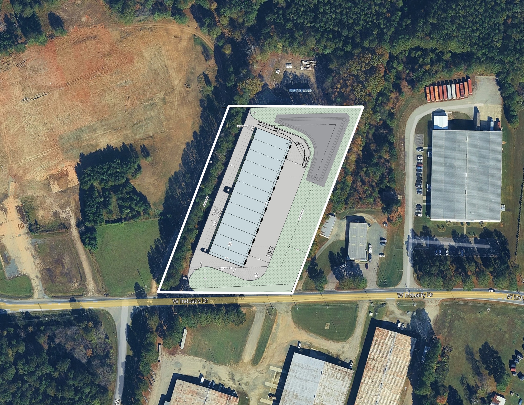 290 Industry Drive, Oxford, NC for lease Primary Photo- Image 1 of 3