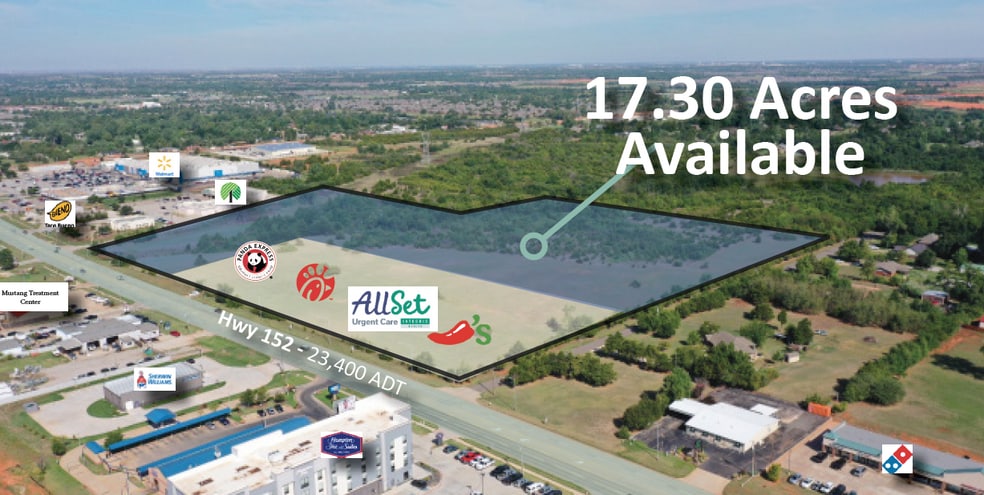 Sara Rd & Hwy 152, Mustang, OK à louer - Photo du bâtiment - Image 2 de 2