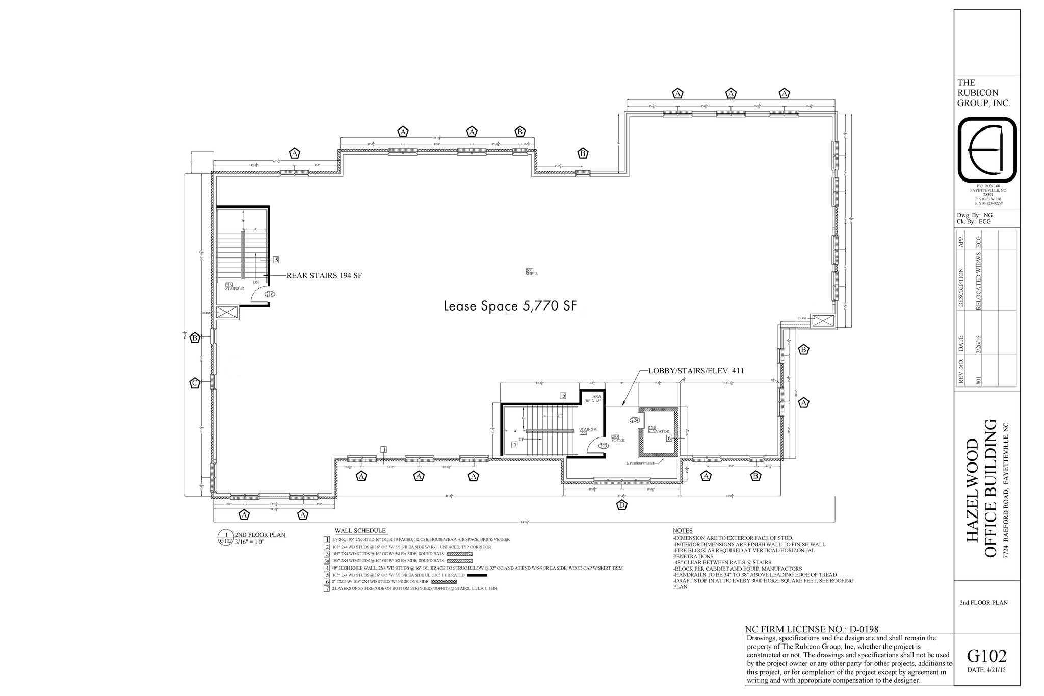 7724 Raeford Rd, Fayetteville, NC à louer Plan d  tage- Image 1 de 1