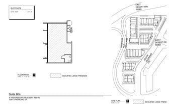 3281 Highland Dr, Las Vegas, NV for lease Site Plan- Image 1 of 1