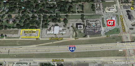 2865 E Skelly Dr, Tulsa, OK - Aérien  Vue de la carte