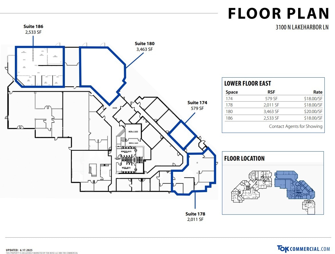 3050-3250 N Lakeharbor Ln, Boise, ID for lease Floor Plan- Image 1 of 1