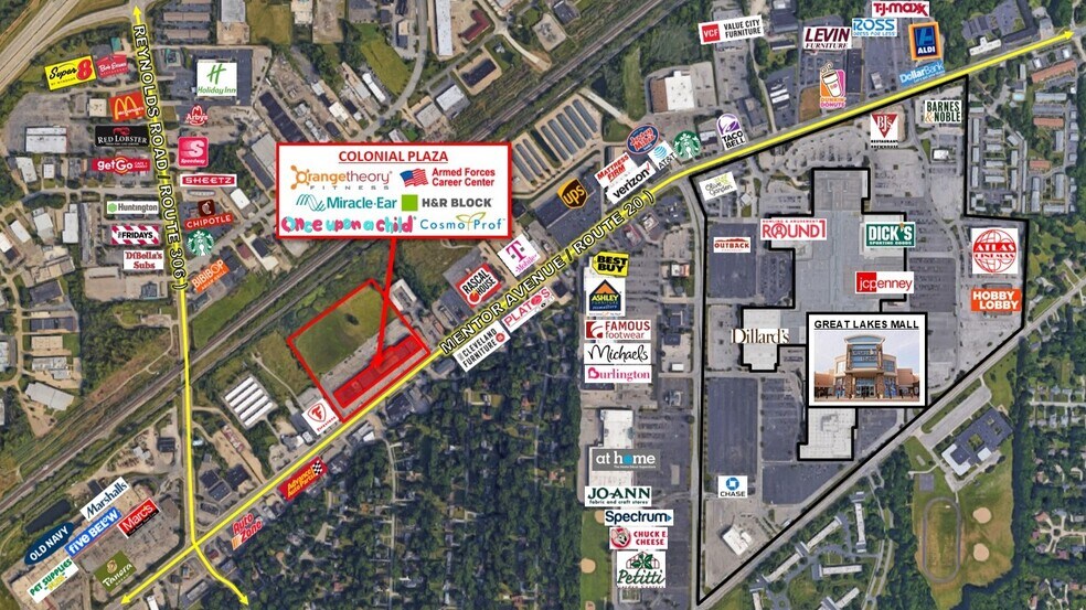 7501-7537 Mentor Ave, Mentor, OH à louer - Photo du bâtiment - Image 2 de 64