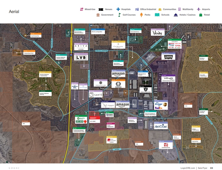 SEC S Las Vegas Blvd. & Volunteer, Henderson, NV for sale - Building Photo - Image 3 of 8