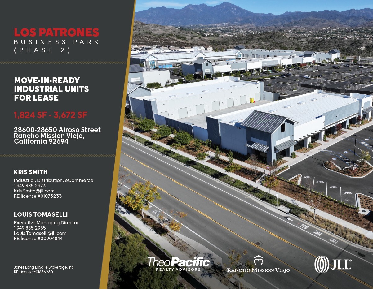 28650 Airoso St, Rancho Mission Viejo, CA for lease Building Photo- Image 1 of 2