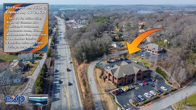 501 Forest Ln, Clemson, SC for lease Aerial- Image 1 of 20