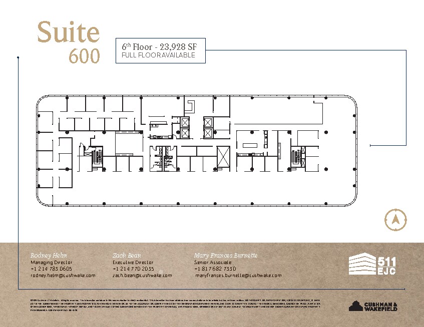 511 E John Carpenter Fwy, Irving, TX for lease Floor Plan- Image 1 of 9
