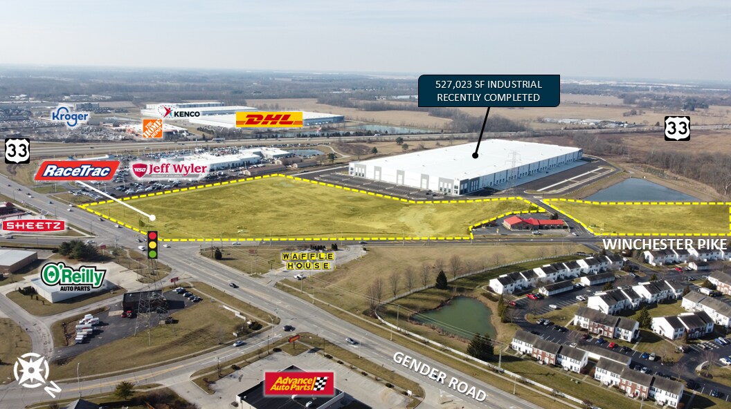 Winchester Pike, Canal Winchester, OH à vendre Aérien- Image 1 de 4