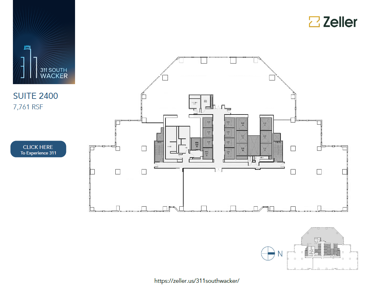 311 S Wacker Dr, Chicago, IL for lease Floor Plan- Image 1 of 1