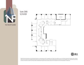 1 N Franklin St, Chicago, IL for lease Floor Plan- Image 1 of 1