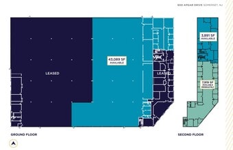 600 Apgar Dr, Somerset, NJ for lease Floor Plan- Image 1 of 2