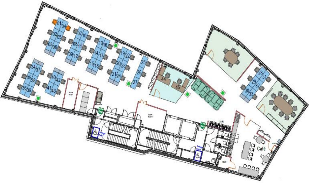 21 Lime St, London for lease - Floor Plan - Image 2 of 3