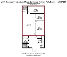 Attwood Rd, Burntwood for lease Floor Plan- Image 1 of 5