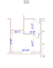 1611 W County Road B, Roseville, MN for lease Floor Plan- Image 1 of 1