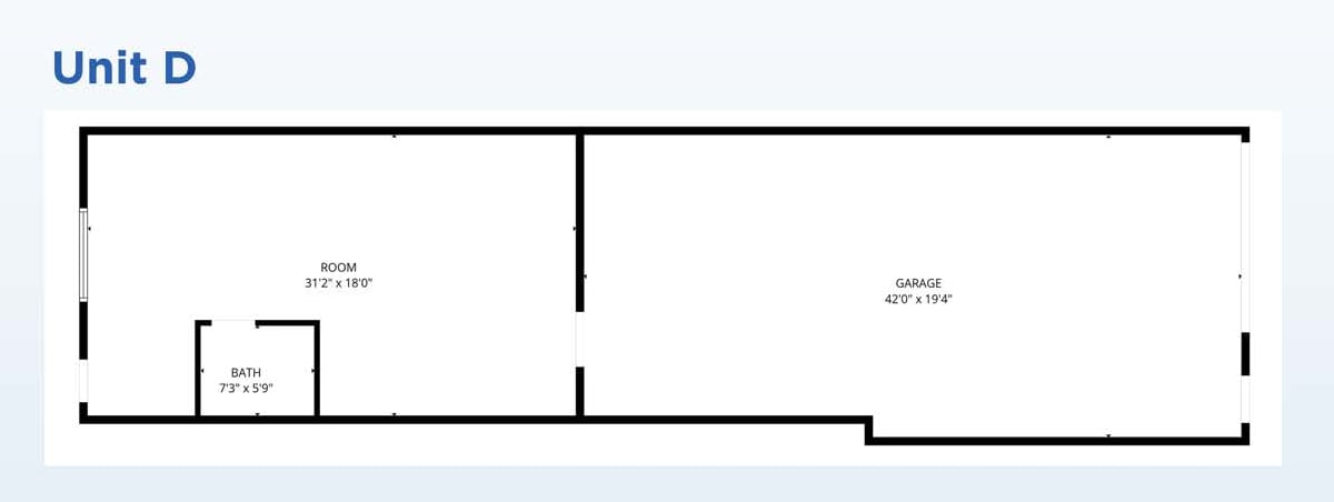 3119 S Route 31, Prairie Grove, IL 60012 - Unité Unit D -  - Plan d’étage - Image 1 of 3