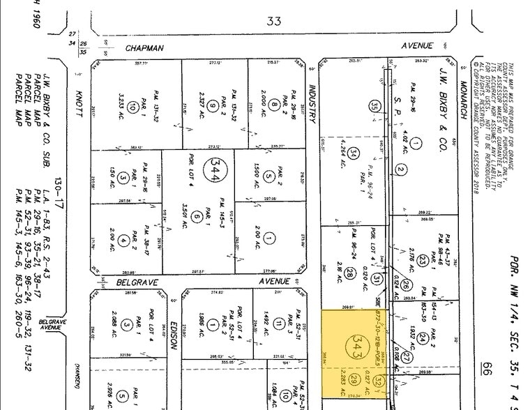 12241-12271 Industry St, Garden Grove, CA for lease - Plat Map - Image 3 of 3