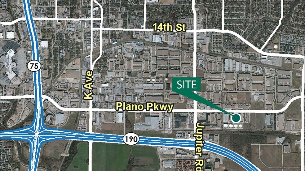 2800 E Plano Pky, Plano, TX à louer - Aérien - Image 2 de 2