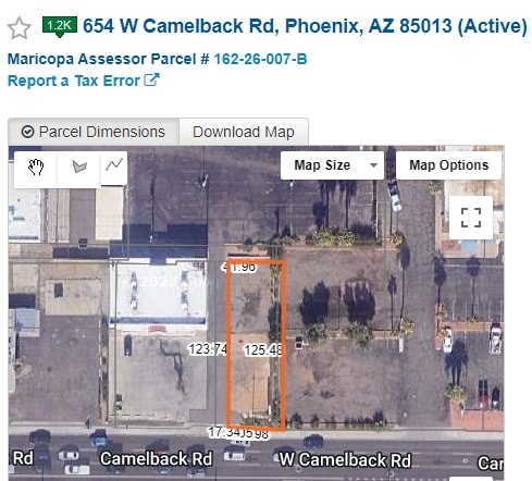 654 W Camelback Rd, Phoenix, AZ à vendre - Photo du bâtiment - Image 2 de 4