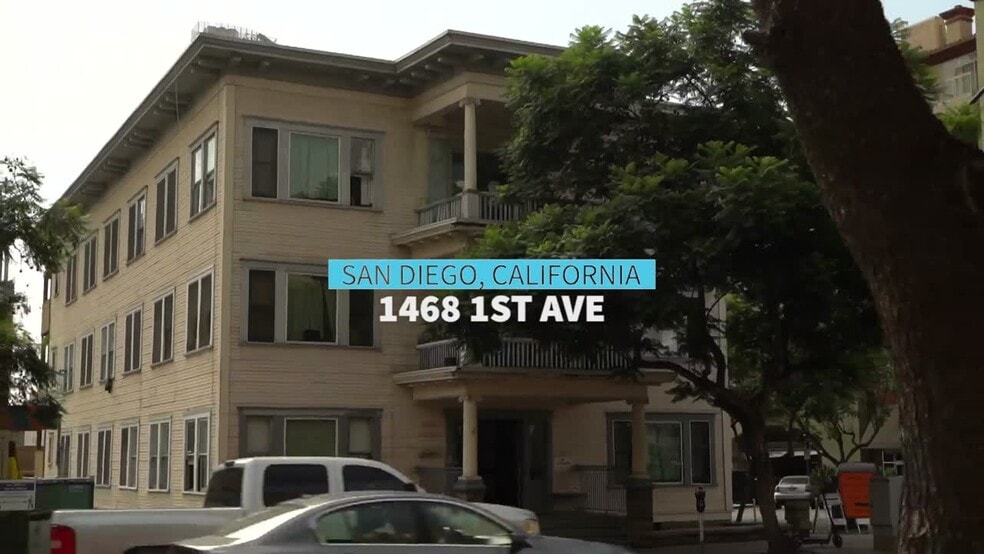1468 1st Ave, San Diego, CA à vendre - Vidéo sur l’inscription commerciale - Image 2 de 28