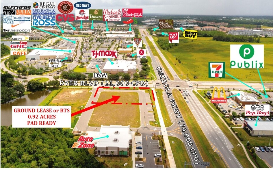 2750 W Osceola Pkwy, Kissimmee, FL for sale - Building Photo - Image 1 of 1