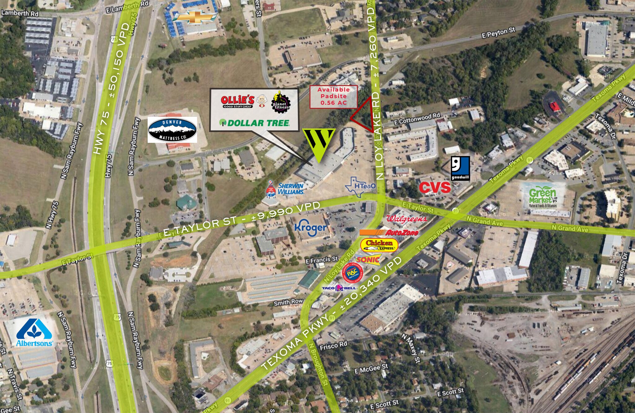 2026 N Loy Lake Rd, Sherman, TX for lease Building Photo- Image 1 of 5