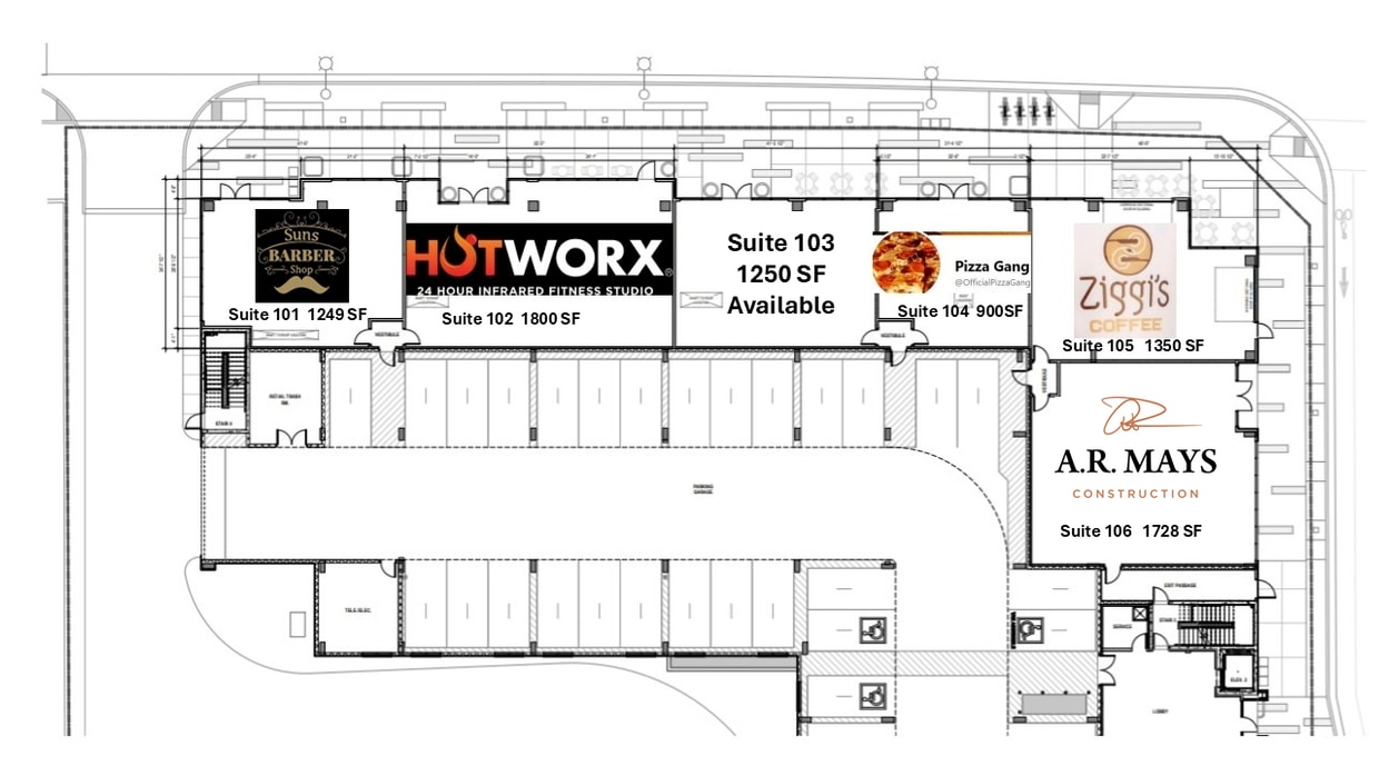 1201 E Apache Blvd, Tempe, AZ for lease Site Plan- Image 1 of 1