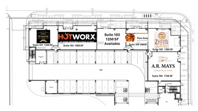1201 E Apache Blvd, Tempe, AZ for lease Site Plan- Image 1 of 1