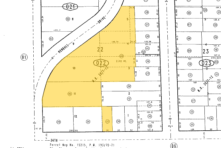 3629 N E St, San Bernardino, CA à vendre - Plan cadastral - Image 3 de 3