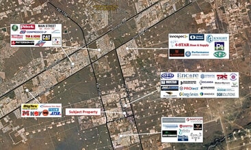 6401 S County Road 1273, Midland, TX - AERIAL  map view