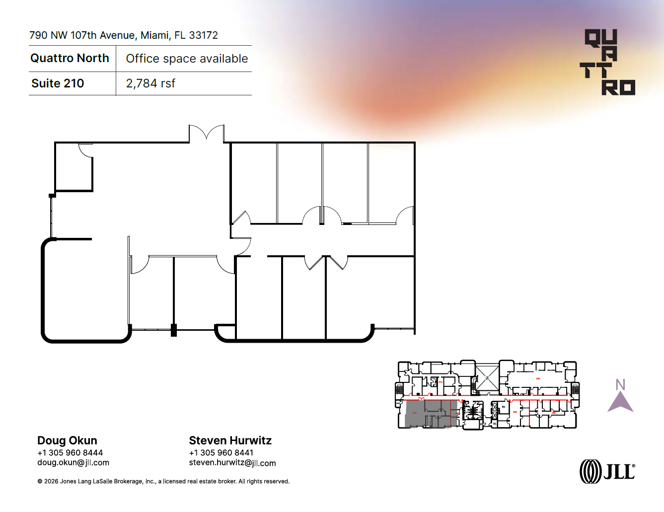 700 NW 107th Ave, Miami, FL à louer Plan d’étage- Image 1 de 1