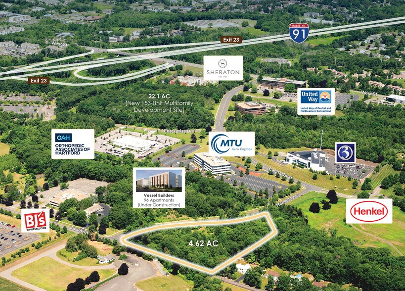 110 Henkel Way, Rocky Hill, CT à vendre - Photo du bâtiment - Image 1 de 5